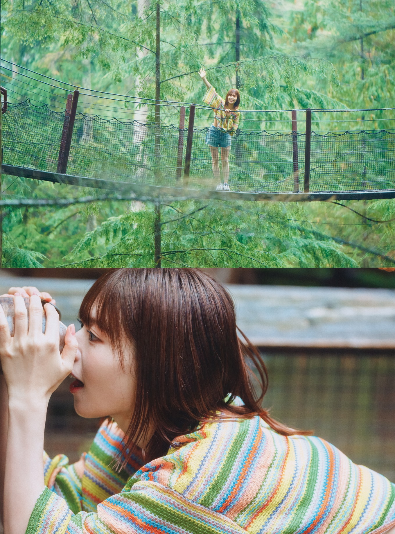 Konoka Matsuda 松田好花, 1st写真集 Photobook 「振り向いて」 Set.02