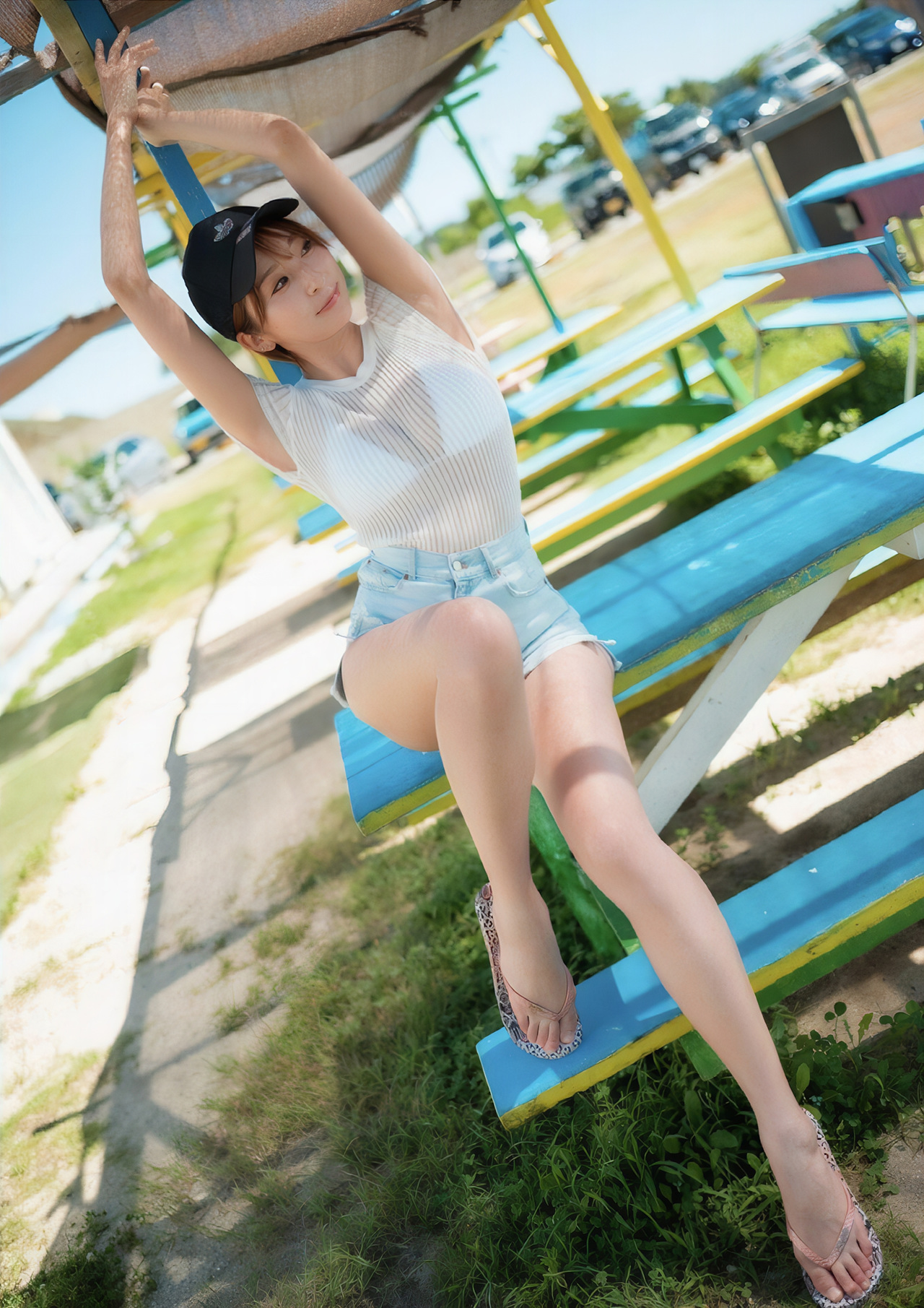 Saki Ogata 緒方咲, 写真集 ‘咲ちぃの長い夏休み Saki’s Long Vacation’ Set.01