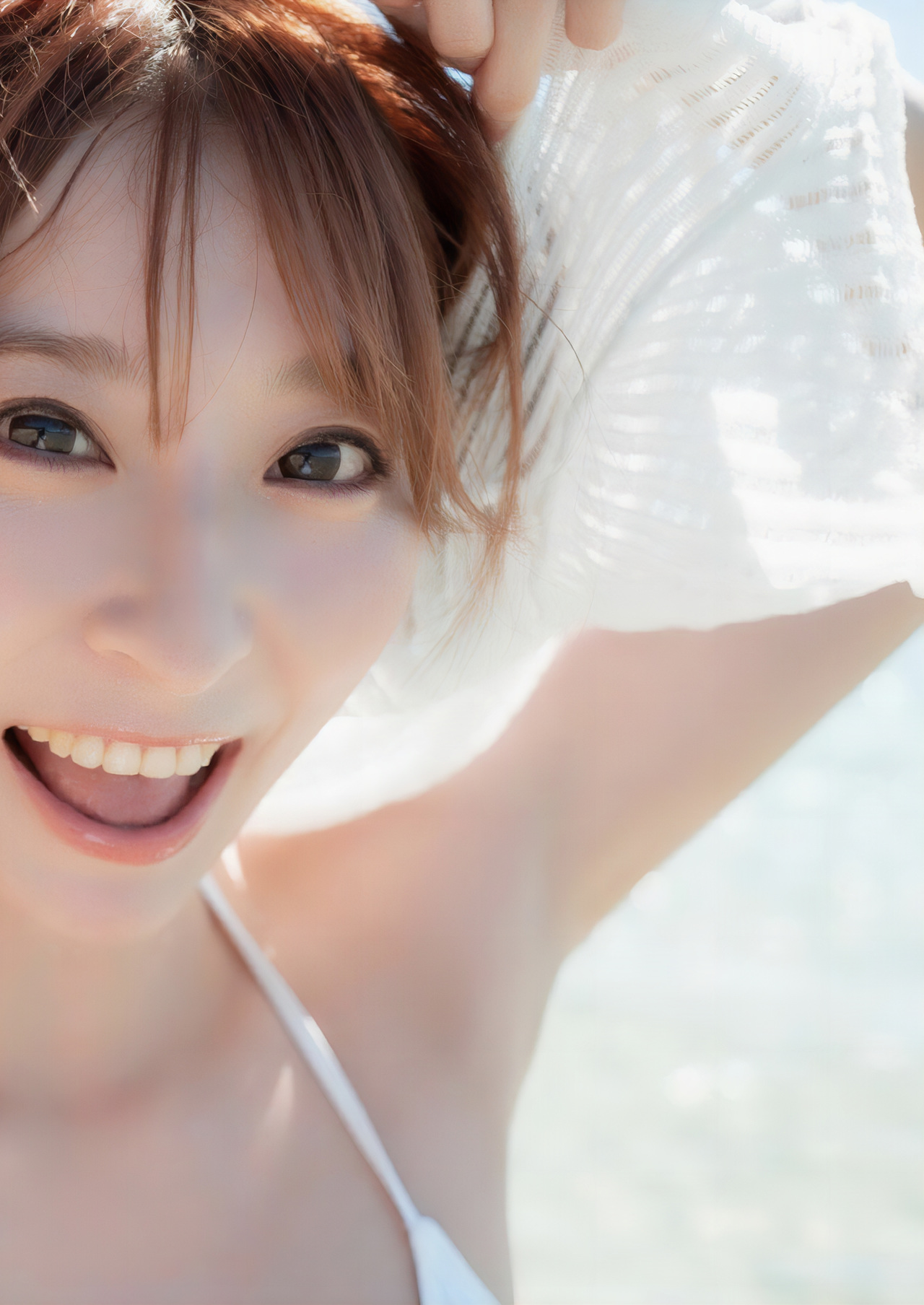 Saki Ogata 緒方咲, 写真集 ‘咲ちぃの長い夏休み Saki’s Long Vacation’ Set.01