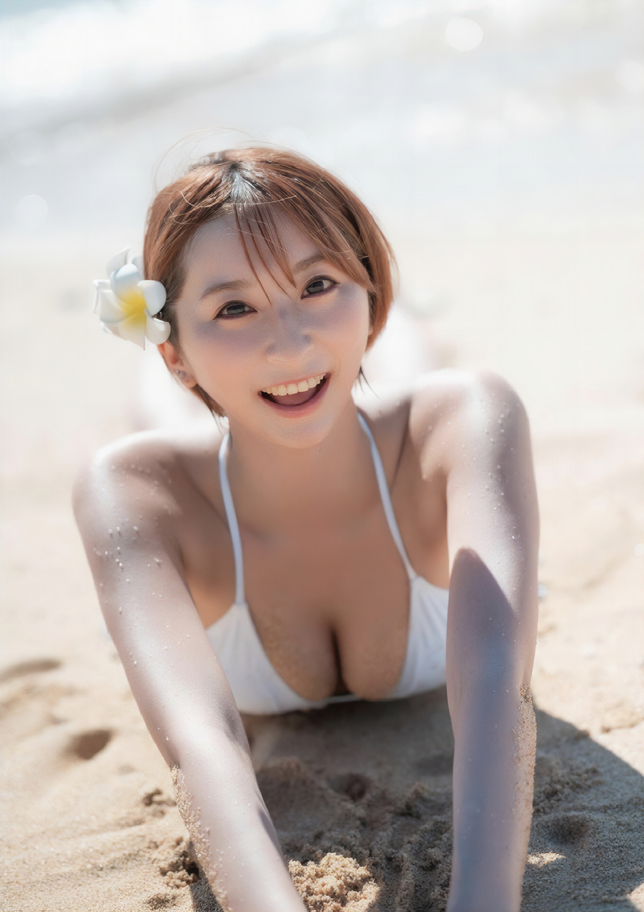 Saki Ogata 緒方咲, 写真集 ‘咲ちぃの長い夏休み Saki’s Long Vacation’ Set.01