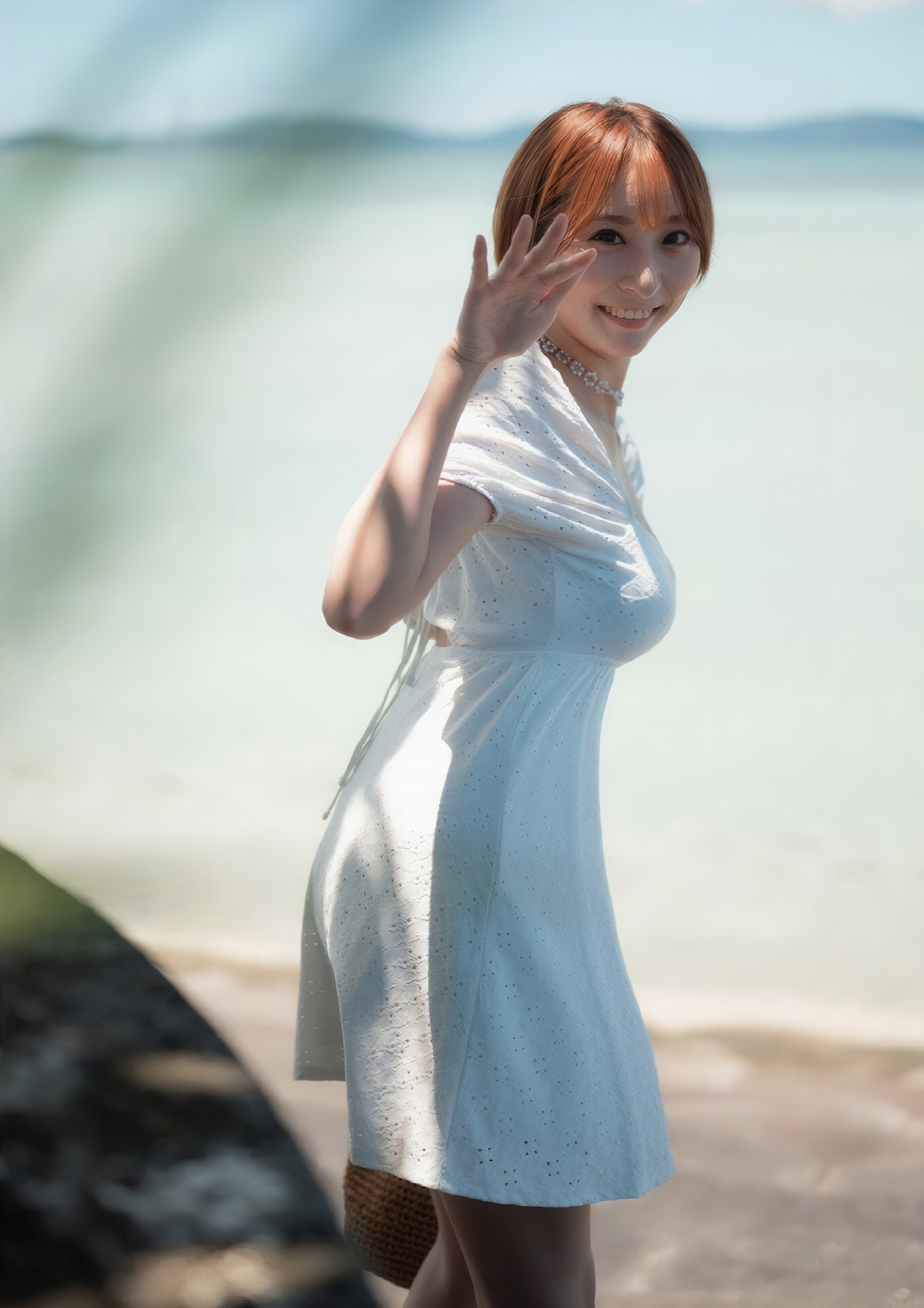 Saki Ogata 緒方咲, 写真集 ‘咲ちぃの長い夏休み Saki’s Long Vacation’ Set.04