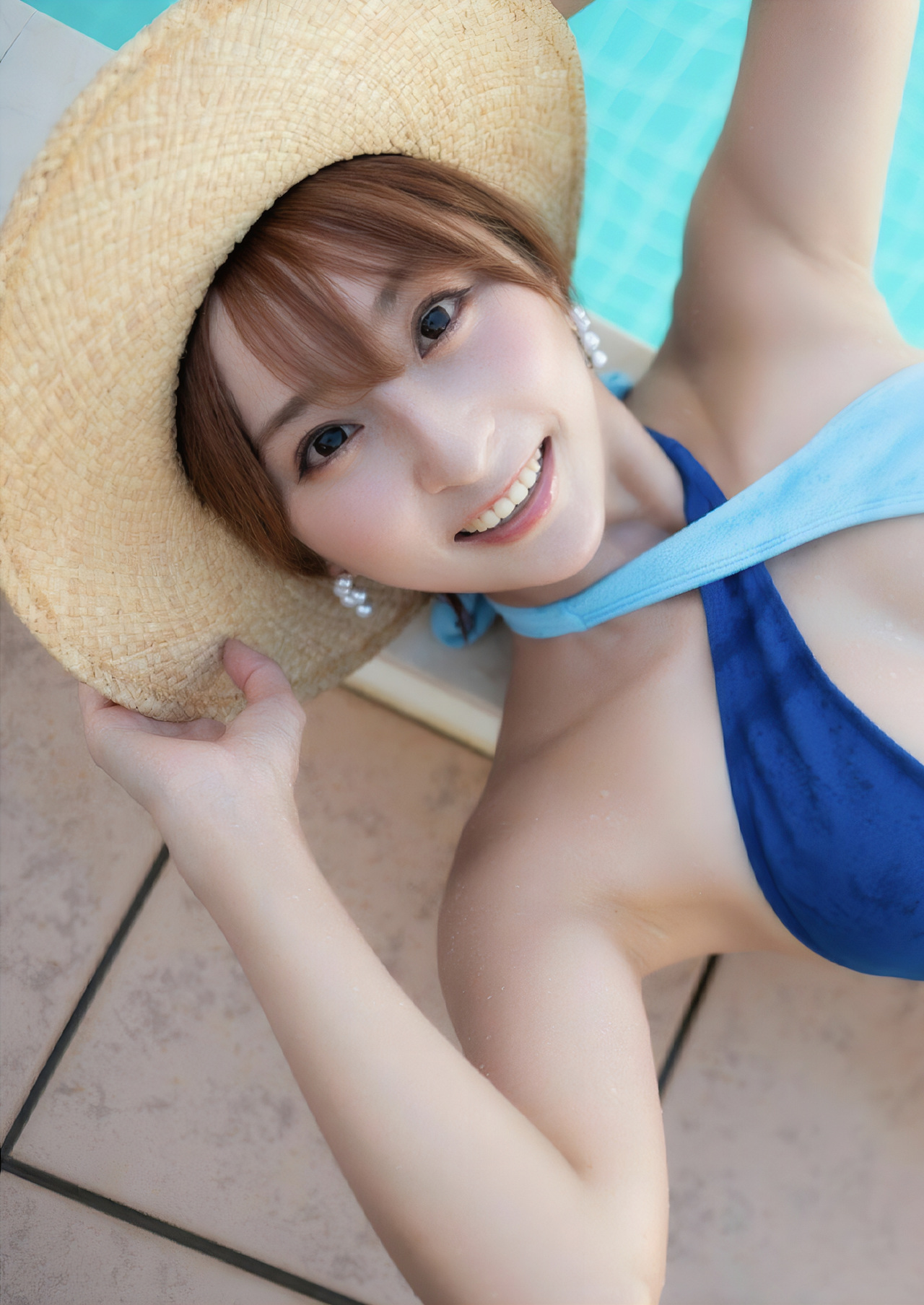 Saki Ogata 緒方咲, 写真集 ‘咲ちぃの長い夏休み Saki’s Long Vacation’ Set.04