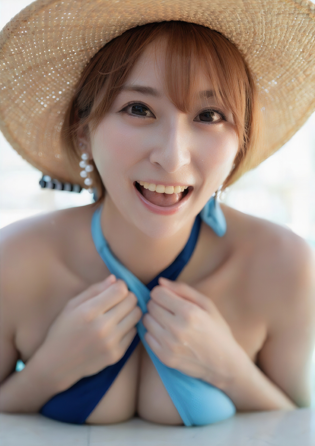 Saki Ogata 緒方咲, 写真集 ‘咲ちぃの長い夏休み Saki’s Long Vacation’ Set.04