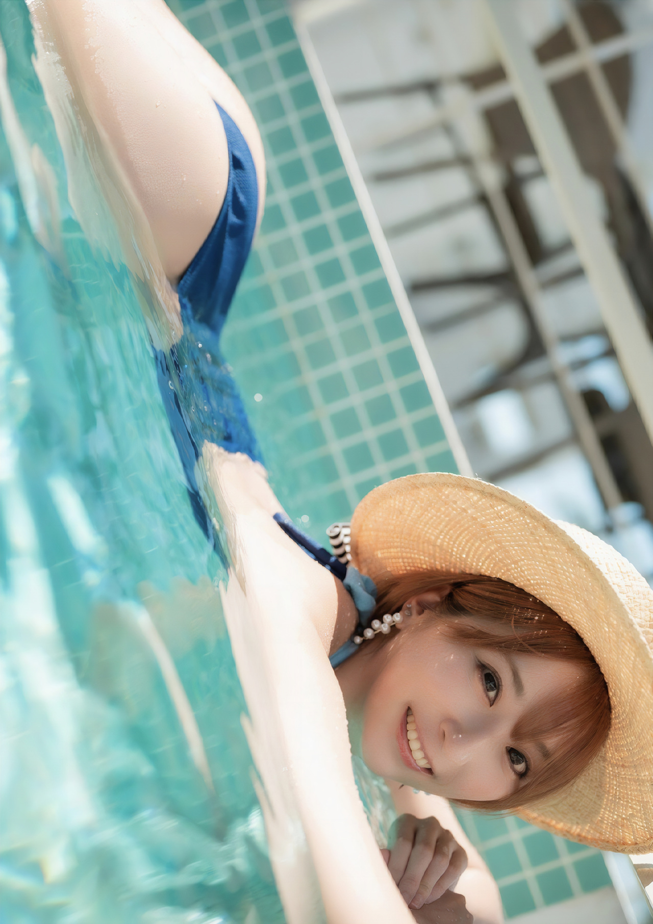 Saki Ogata 緒方咲, 写真集 ‘咲ちぃの長い夏休み Saki’s Long Vacation’ Set.04