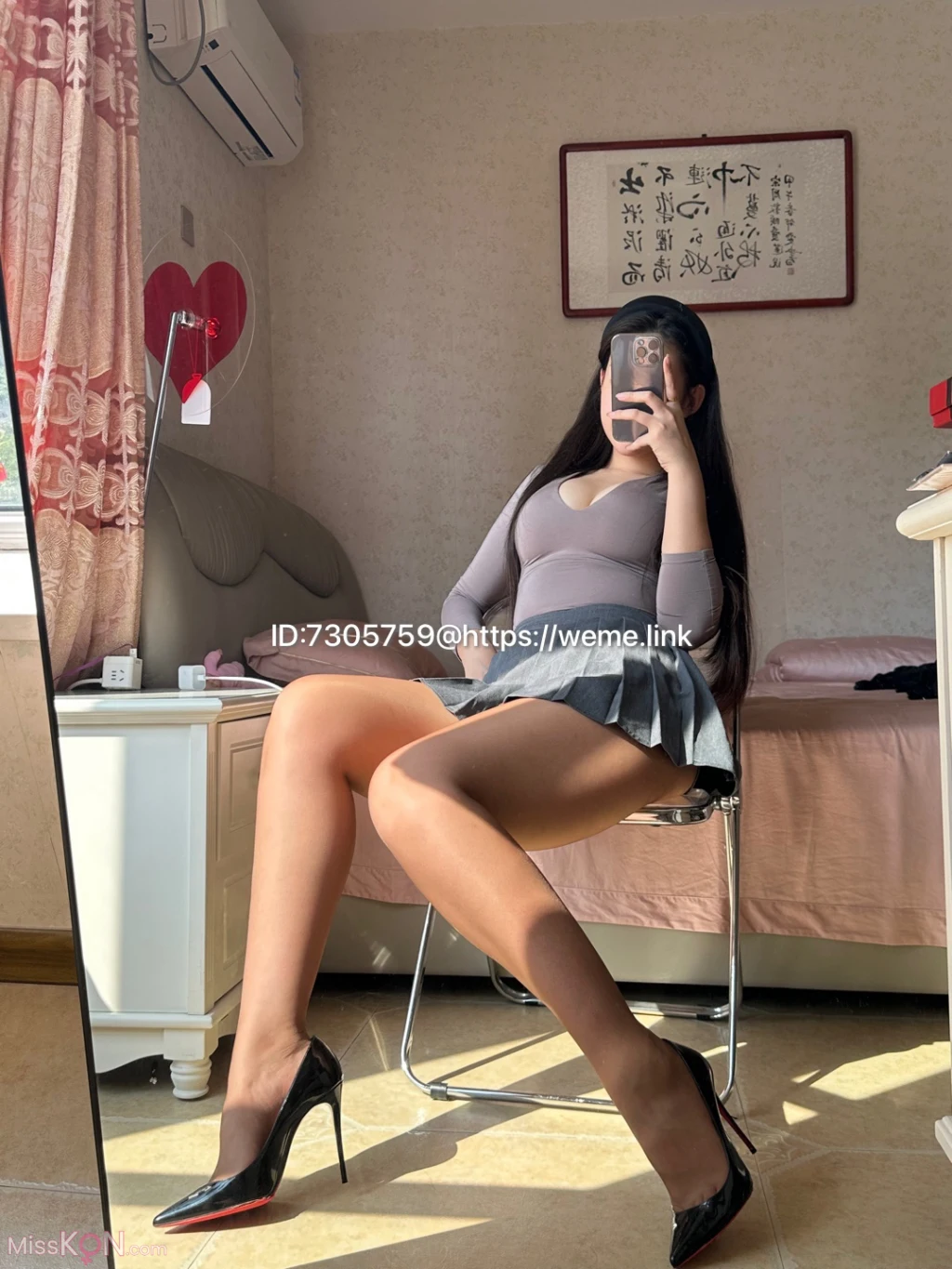 美邵女Baby_ 棕色丝袜