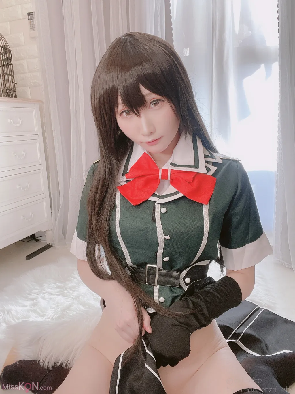 Coser@Atsuki (あつき)_ Behind-the-scenes Girl Chikuma-san 裏垢女子 筑摩さん