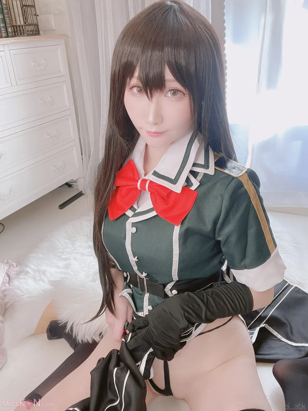 Coser@Atsuki (あつき)_ Behind-the-scenes Girl Chikuma-san 裏垢女子 筑摩さん