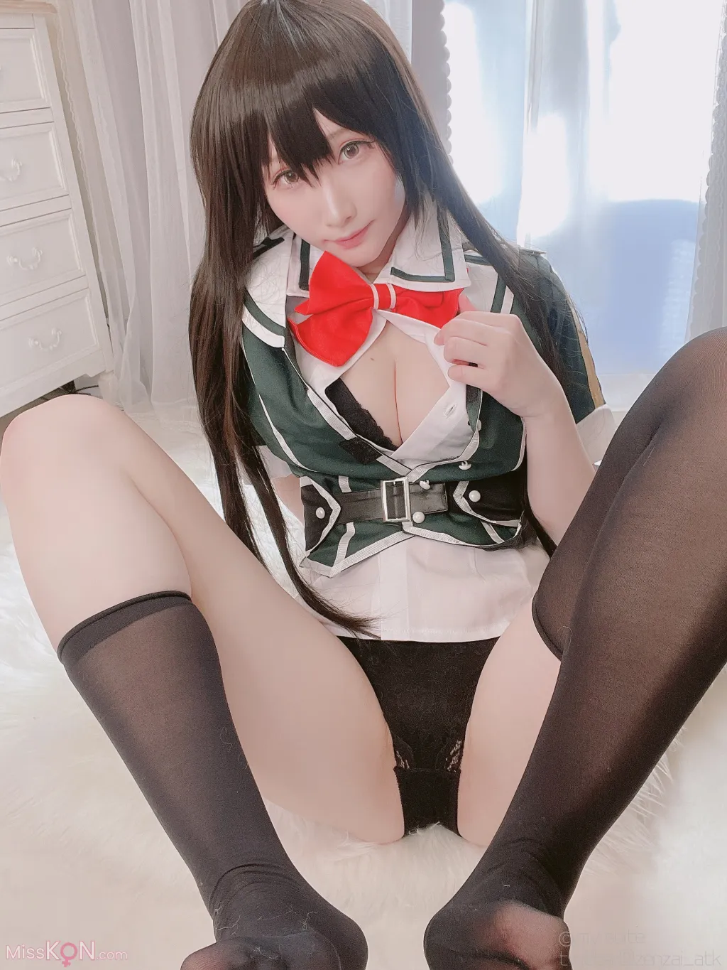 Coser@Atsuki (あつき)_ Behind-the-scenes Girl Chikuma-san 裏垢女子 筑摩さん