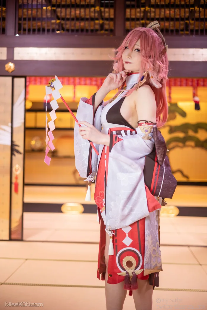 Coser@Atsuki (あつき)_ Genshin Impact Yae Miko & Kujou Sara