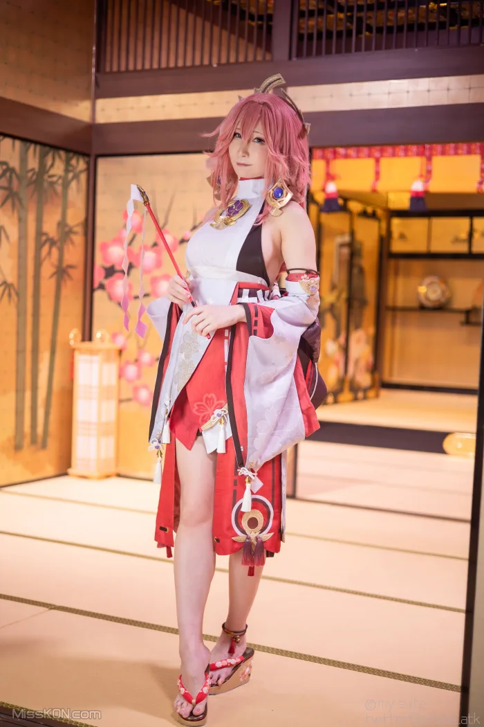 Coser@Atsuki (あつき)_ Genshin Impact Yae Miko & Kujou Sara