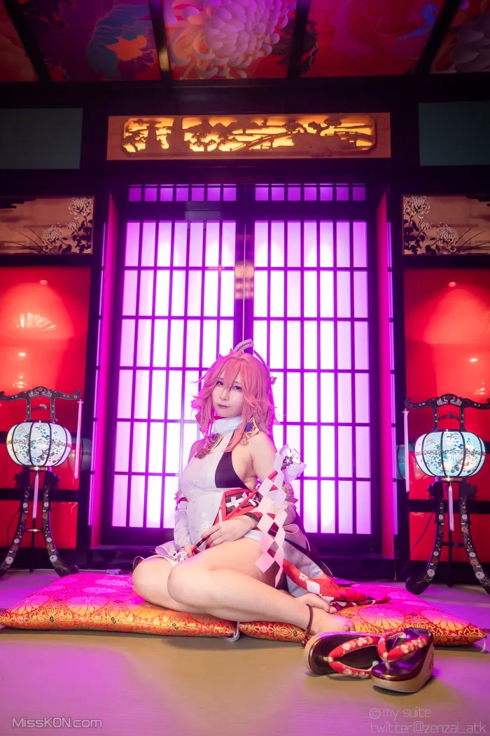 Coser@Atsuki (あつき)_ Genshin Impact Yae Miko & Kujou Sara