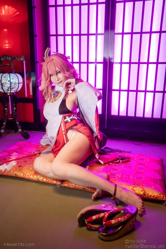 Coser@Atsuki (あつき)_ Genshin Impact Yae Miko & Kujou Sara