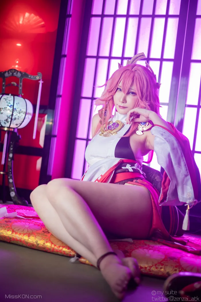 Coser@Atsuki (あつき)_ Genshin Impact Yae Miko & Kujou Sara