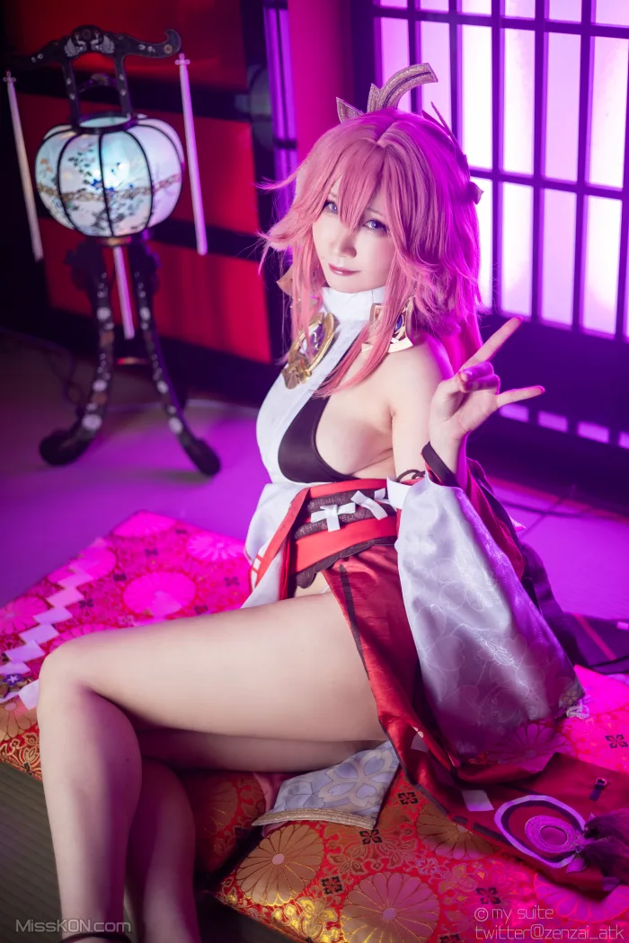 Coser@Atsuki (あつき)_ Genshin Impact Yae Miko & Kujou Sara