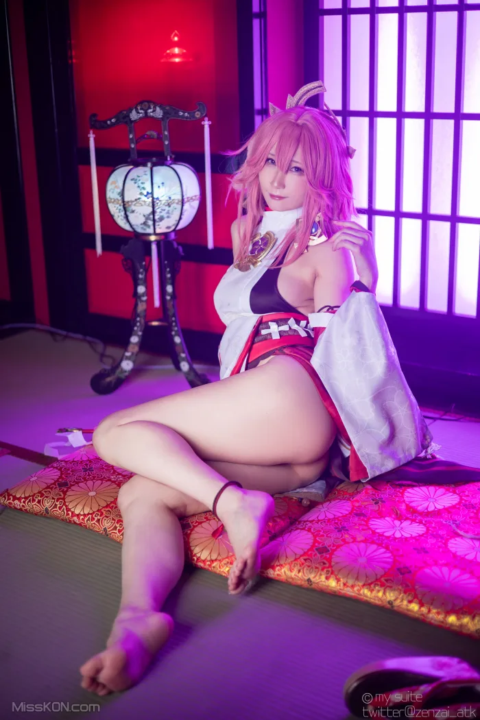 Coser@Atsuki (あつき)_ Genshin Impact Yae Miko & Kujou Sara