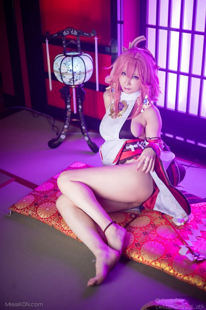 Coser@Atsuki (あつき)_ Genshin Impact Yae Miko & Kujou Sara