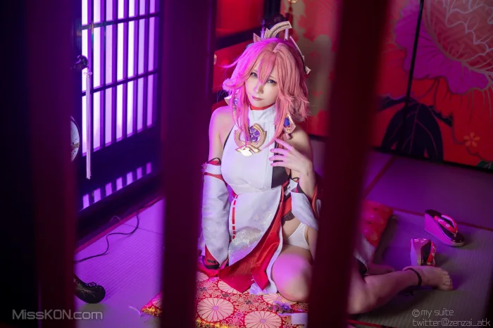 Coser@Atsuki (あつき)_ Genshin Impact Yae Miko & Kujou Sara