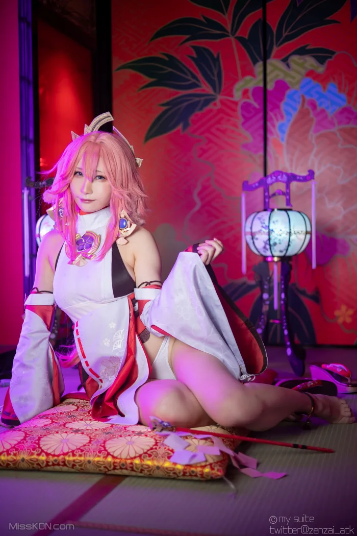 Coser@Atsuki (あつき)_ Genshin Impact Yae Miko & Kujou Sara