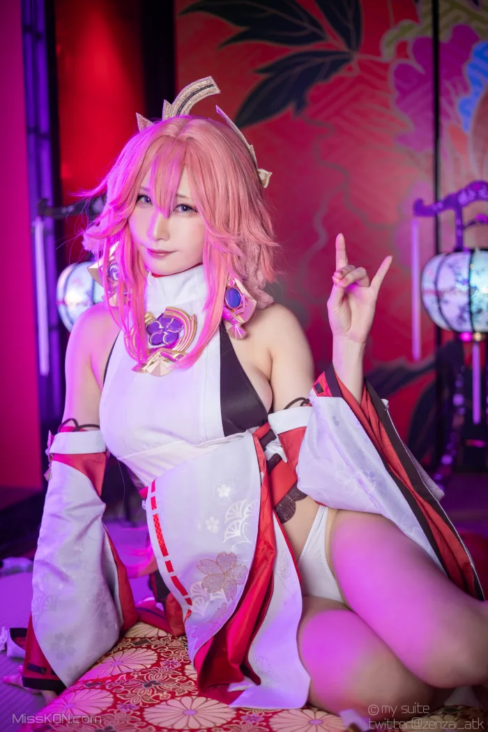 Coser@Atsuki (あつき)_ Genshin Impact Yae Miko & Kujou Sara