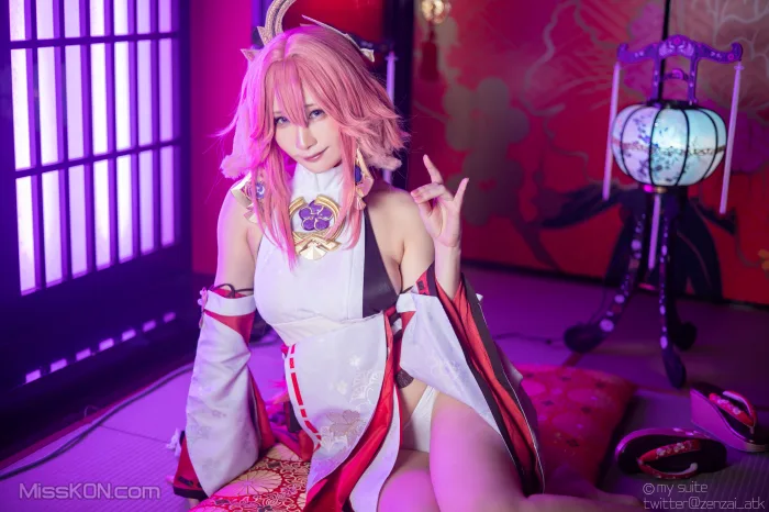 Coser@Atsuki (あつき)_ Genshin Impact Yae Miko & Kujou Sara