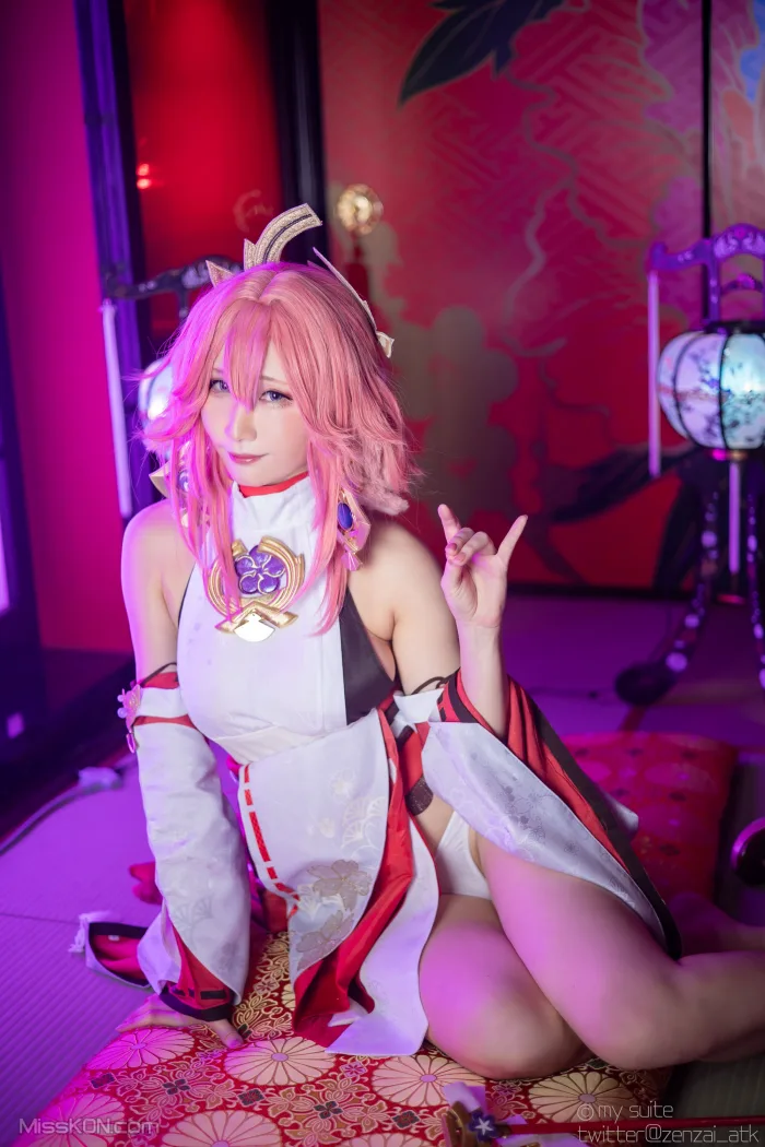 Coser@Atsuki (あつき)_ Genshin Impact Yae Miko & Kujou Sara