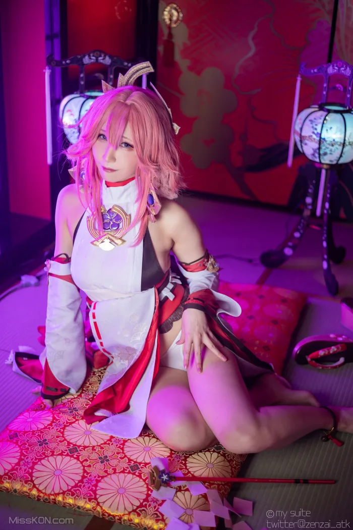 Coser@Atsuki (あつき)_ Genshin Impact Yae Miko & Kujou Sara