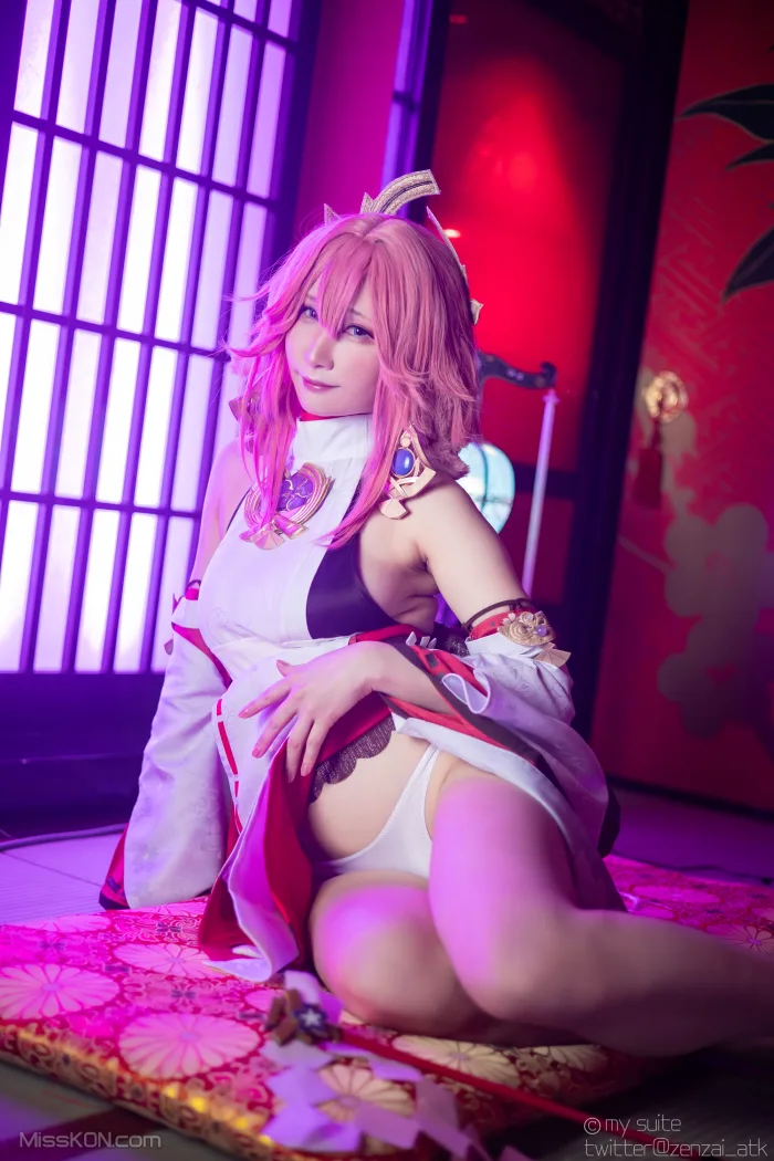 Coser@Atsuki (あつき)_ Genshin Impact Yae Miko & Kujou Sara