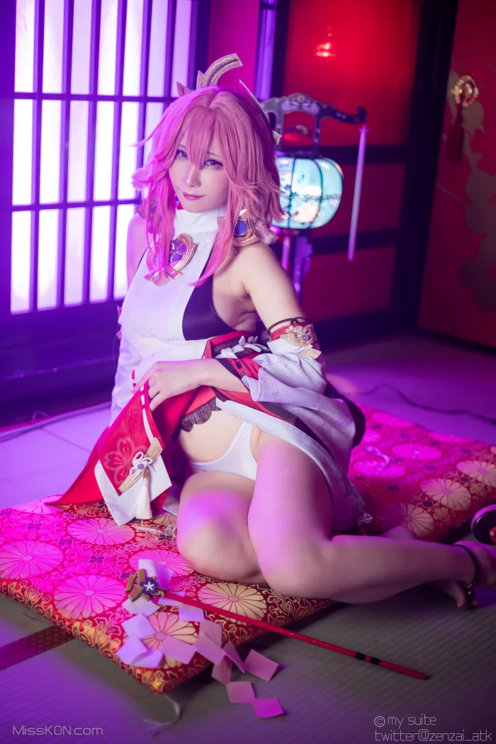 Coser@Atsuki (あつき)_ Genshin Impact Yae Miko & Kujou Sara