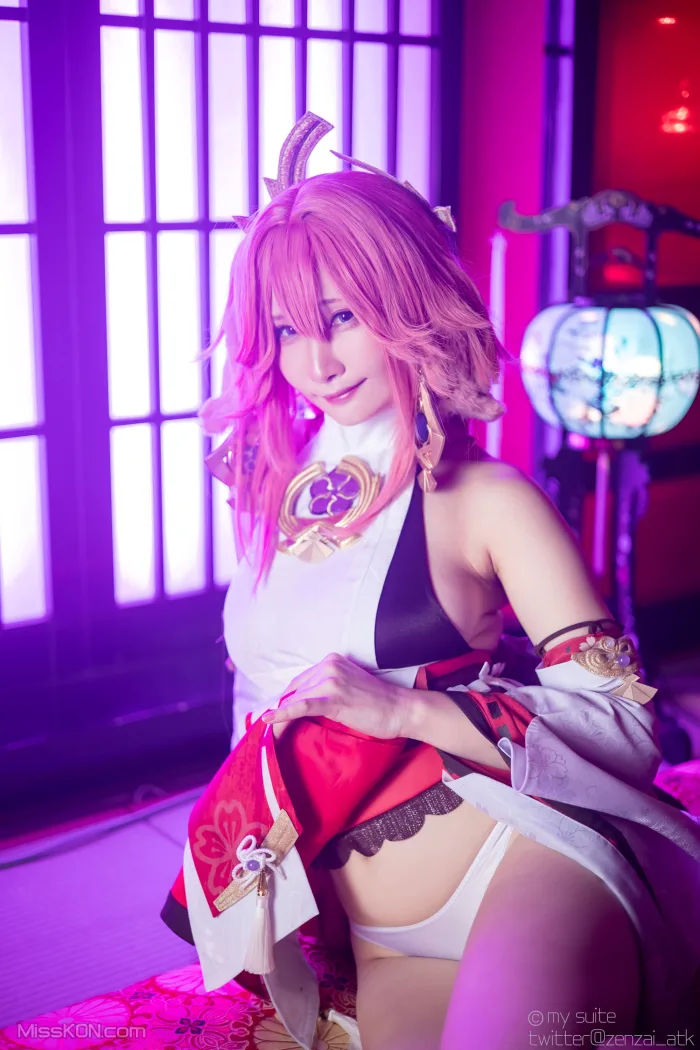 Coser@Atsuki (あつき)_ Genshin Impact Yae Miko & Kujou Sara