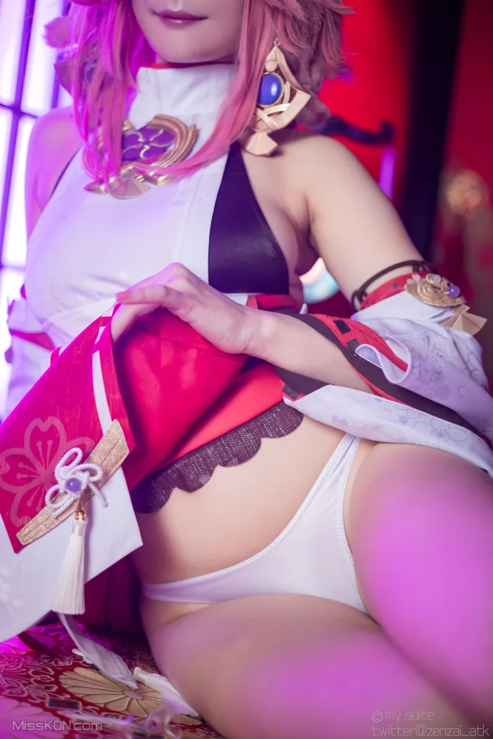 Coser@Atsuki (あつき)_ Genshin Impact Yae Miko & Kujou Sara