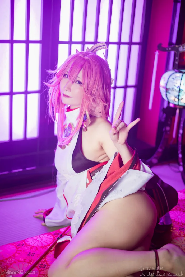 Coser@Atsuki (あつき)_ Genshin Impact Yae Miko & Kujou Sara