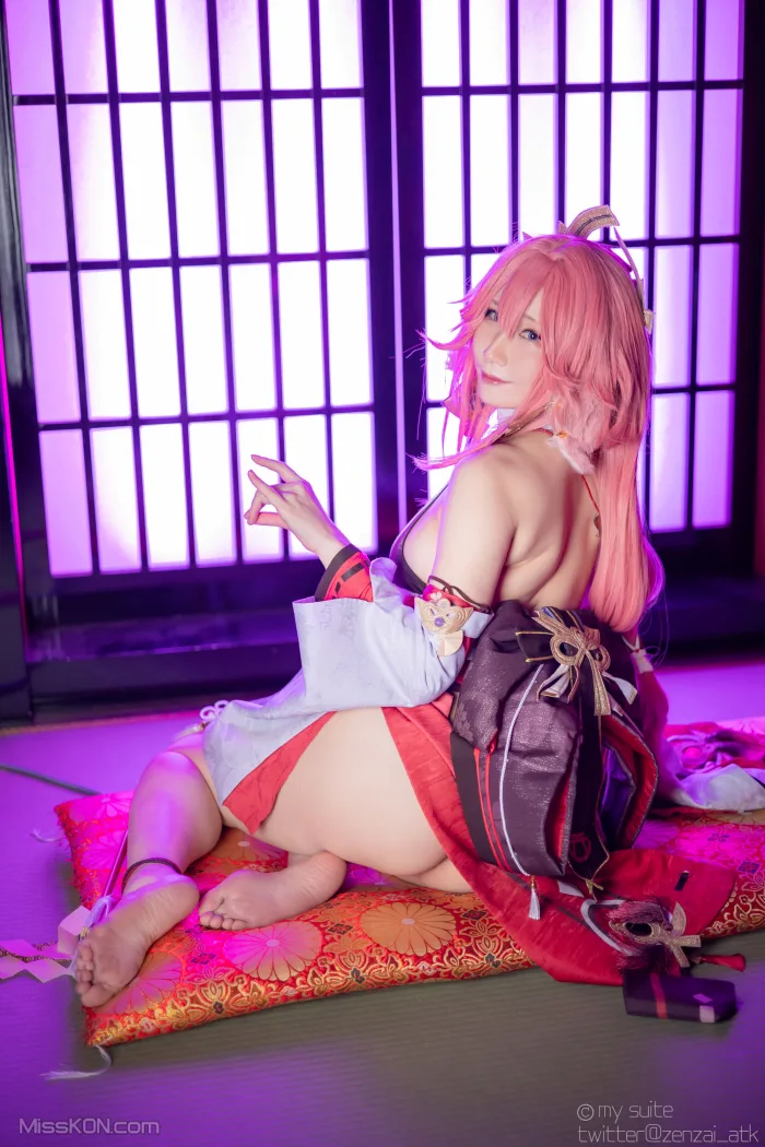 Coser@Atsuki (あつき)_ Genshin Impact Yae Miko & Kujou Sara