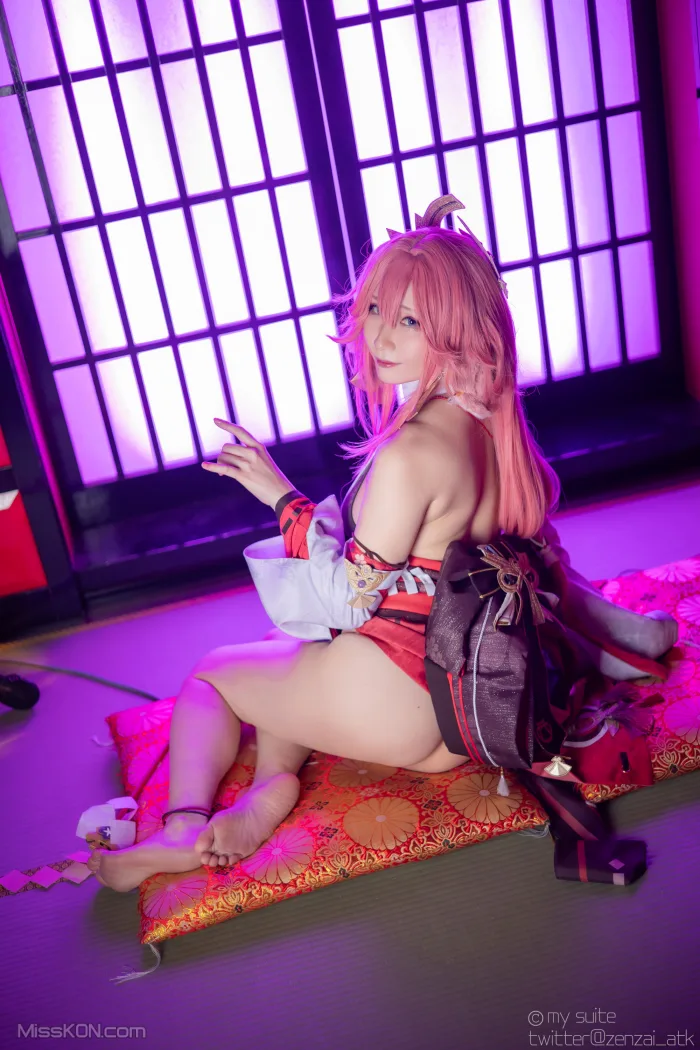 Coser@Atsuki (あつき)_ Genshin Impact Yae Miko & Kujou Sara