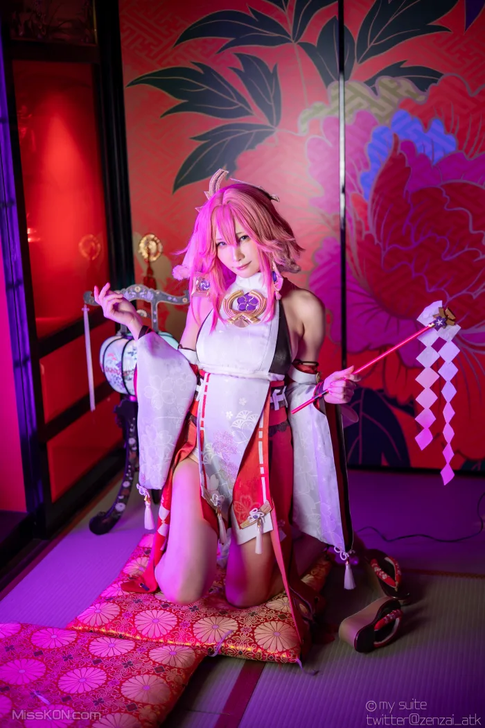 Coser@Atsuki (あつき)_ Genshin Impact Yae Miko & Kujou Sara