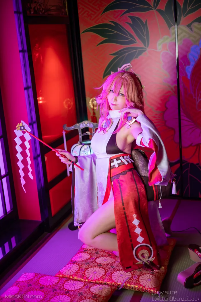 Coser@Atsuki (あつき)_ Genshin Impact Yae Miko & Kujou Sara