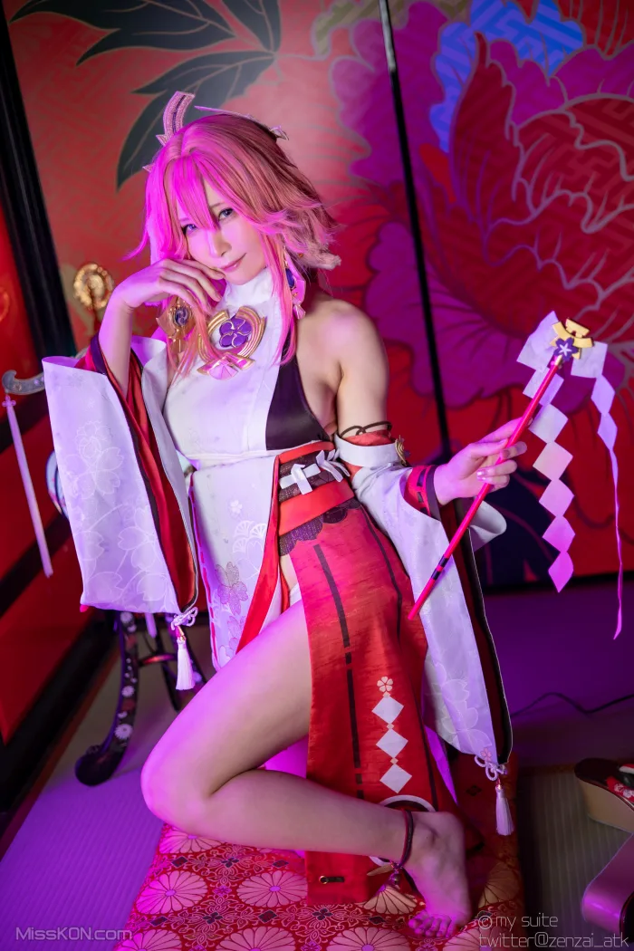 Coser@Atsuki (あつき)_ Genshin Impact Yae Miko & Kujou Sara