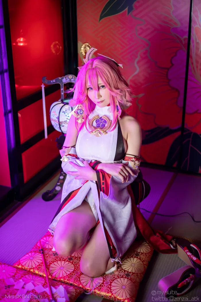 Coser@Atsuki (あつき)_ Genshin Impact Yae Miko & Kujou Sara