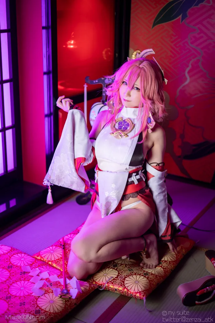 Coser@Atsuki (あつき)_ Genshin Impact Yae Miko & Kujou Sara