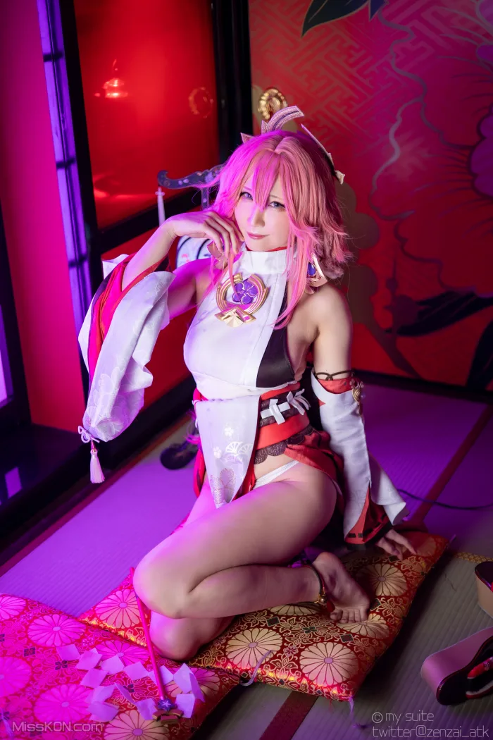 Coser@Atsuki (あつき)_ Genshin Impact Yae Miko & Kujou Sara