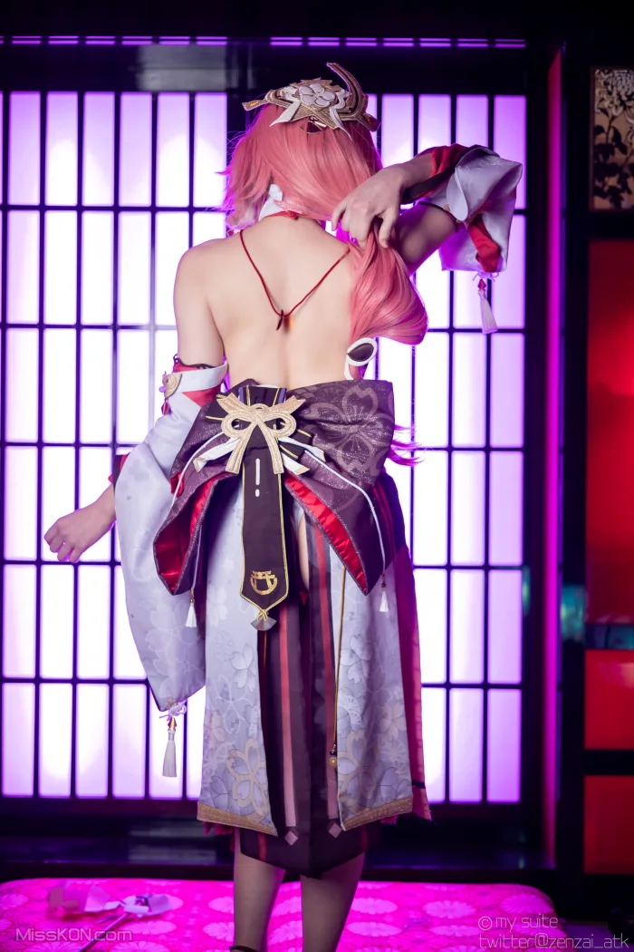 Coser@Atsuki (あつき)_ Genshin Impact Yae Miko & Kujou Sara