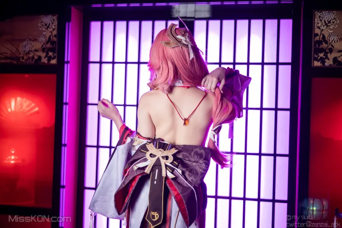 Coser@Atsuki (あつき)_ Genshin Impact Yae Miko & Kujou Sara