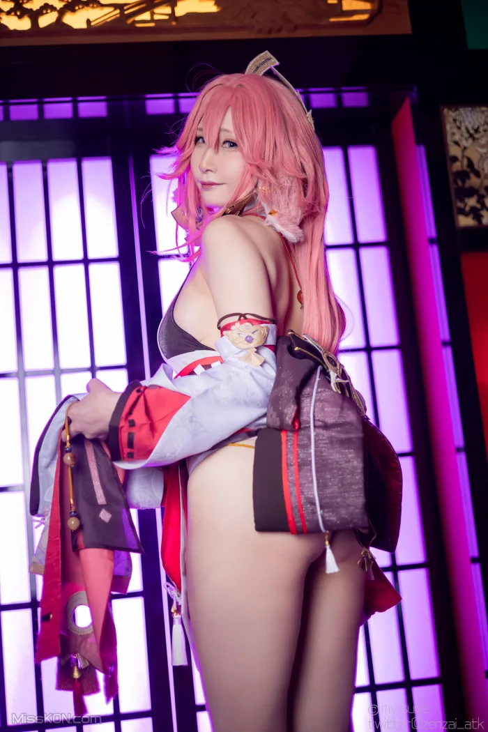 Coser@Atsuki (あつき)_ Genshin Impact Yae Miko & Kujou Sara