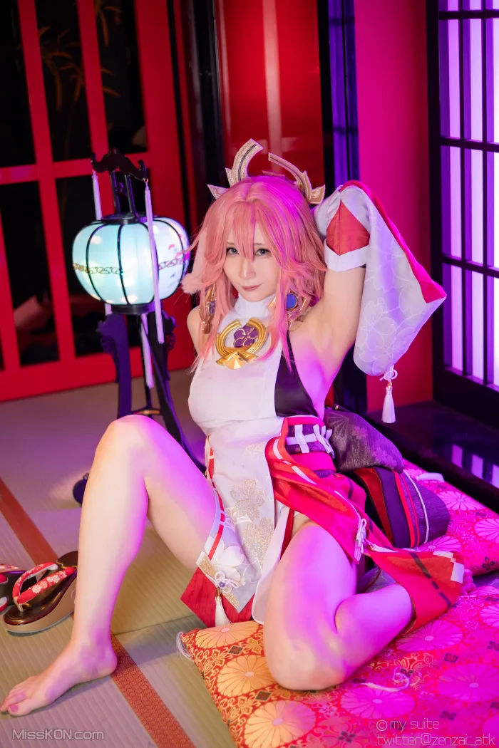 Coser@Atsuki (あつき)_ Genshin Impact Yae Miko & Kujou Sara