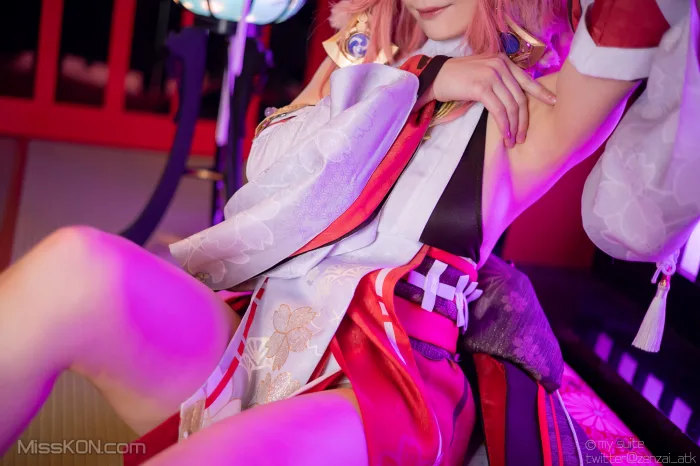 Coser@Atsuki (あつき)_ Genshin Impact Yae Miko & Kujou Sara