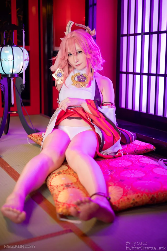 Coser@Atsuki (あつき)_ Genshin Impact Yae Miko & Kujou Sara