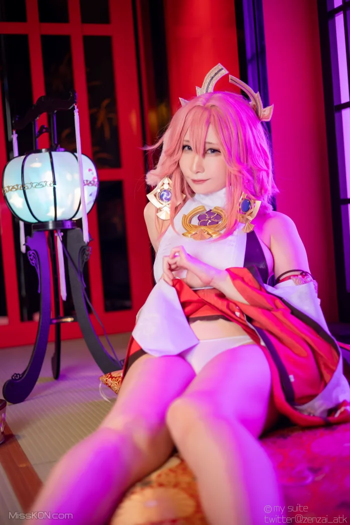 Coser@Atsuki (あつき)_ Genshin Impact Yae Miko & Kujou Sara