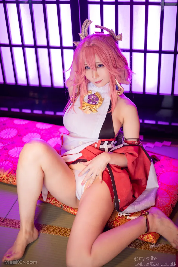 Coser@Atsuki (あつき)_ Genshin Impact Yae Miko & Kujou Sara