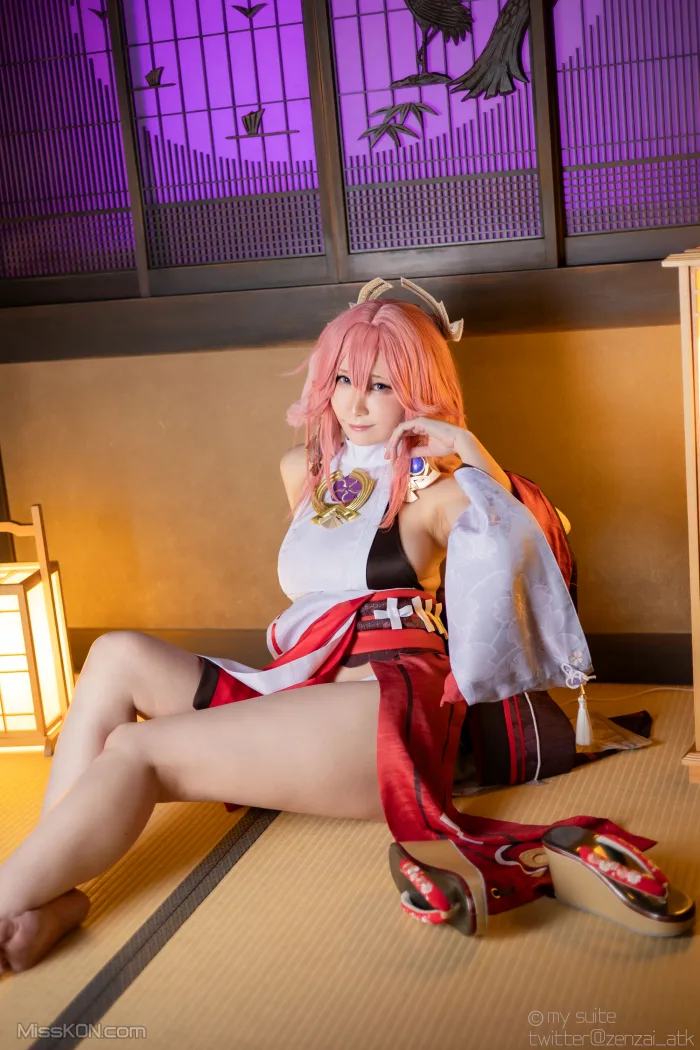 Coser@Atsuki (あつき)_ Genshin Impact Yae Miko & Kujou Sara