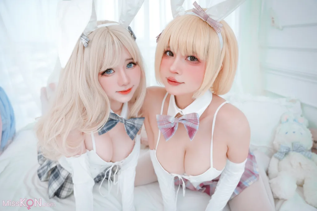 Coser@Azami & Sally Dorasnow_ White Bunny Girl