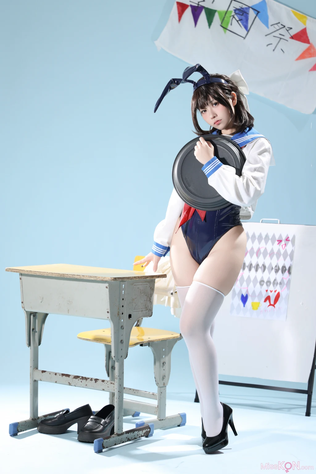 Coser@G44不会受伤_ 水手服兔女郎咖啡厅